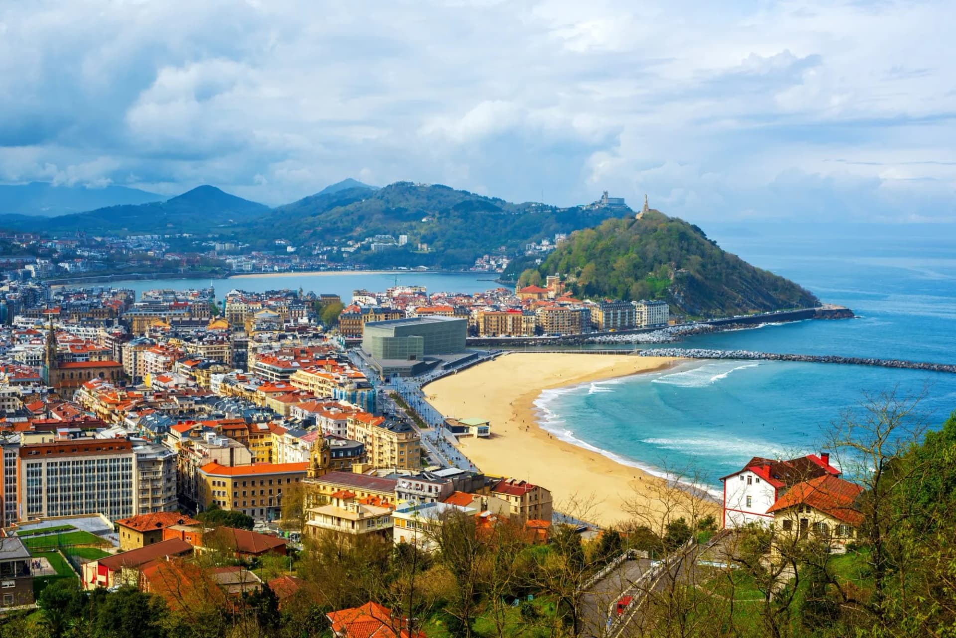 San Sebastian - Donostia city, Basque country, Spain
