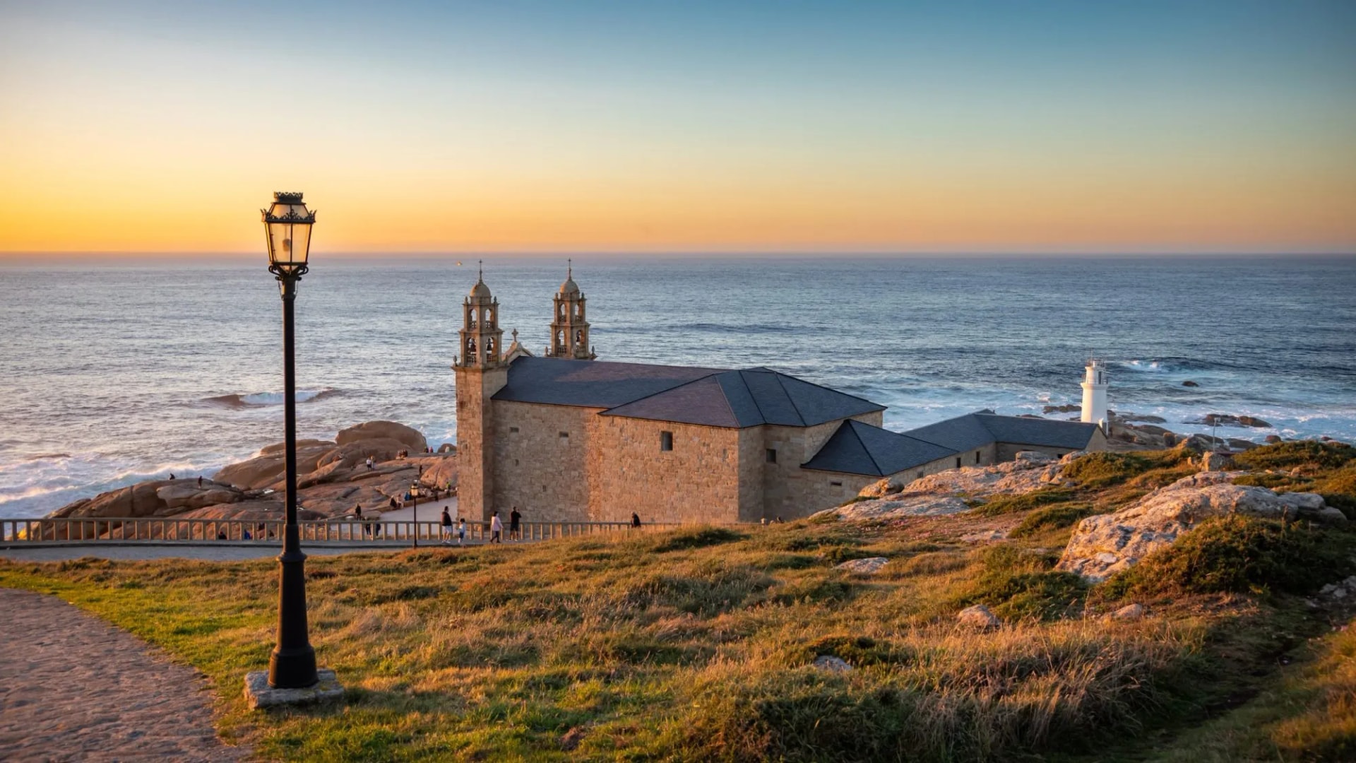 Sunset in Muxia, Galicia