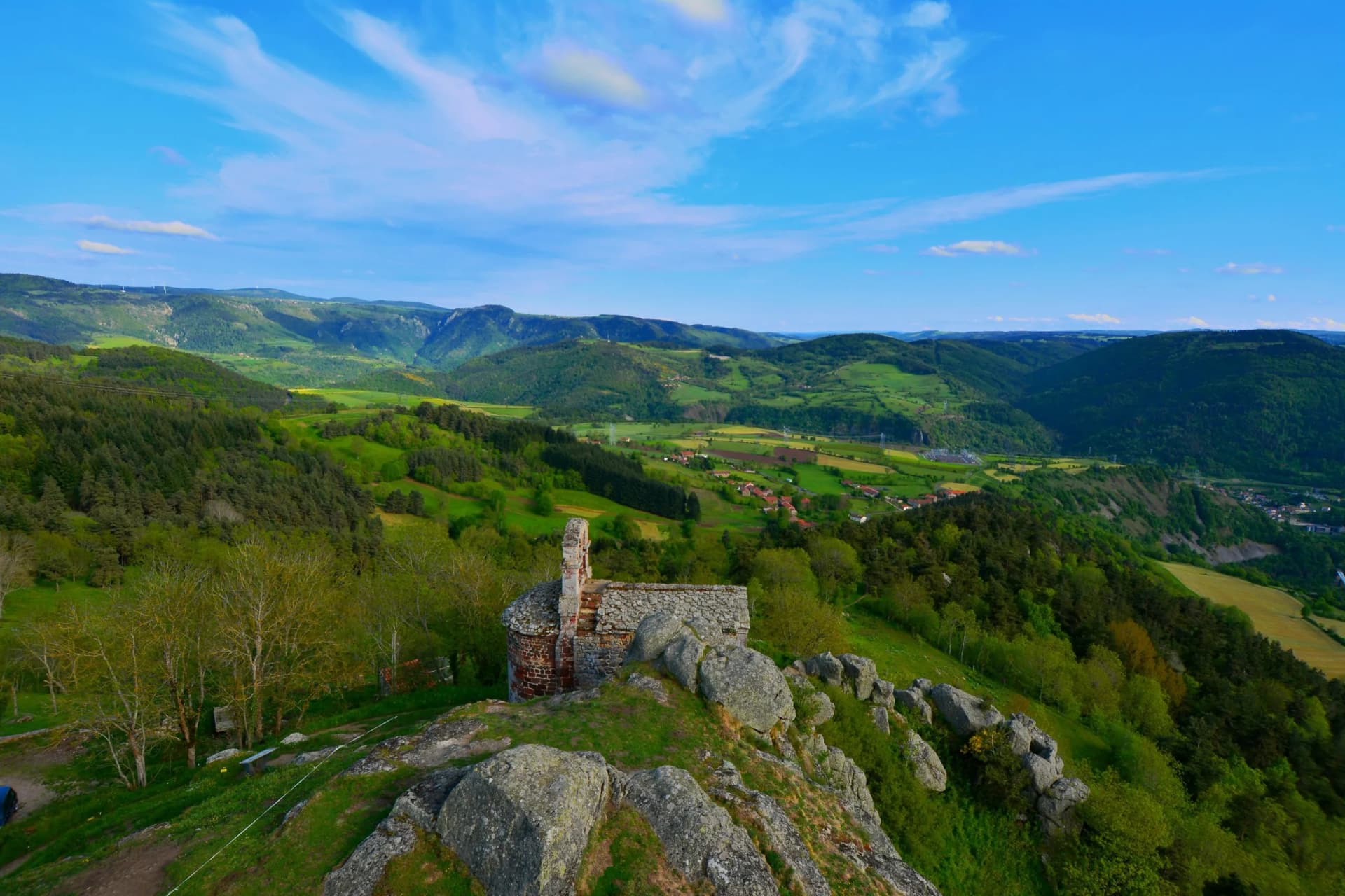 chapelle de rochegude, monistrol d'allier, haute loire