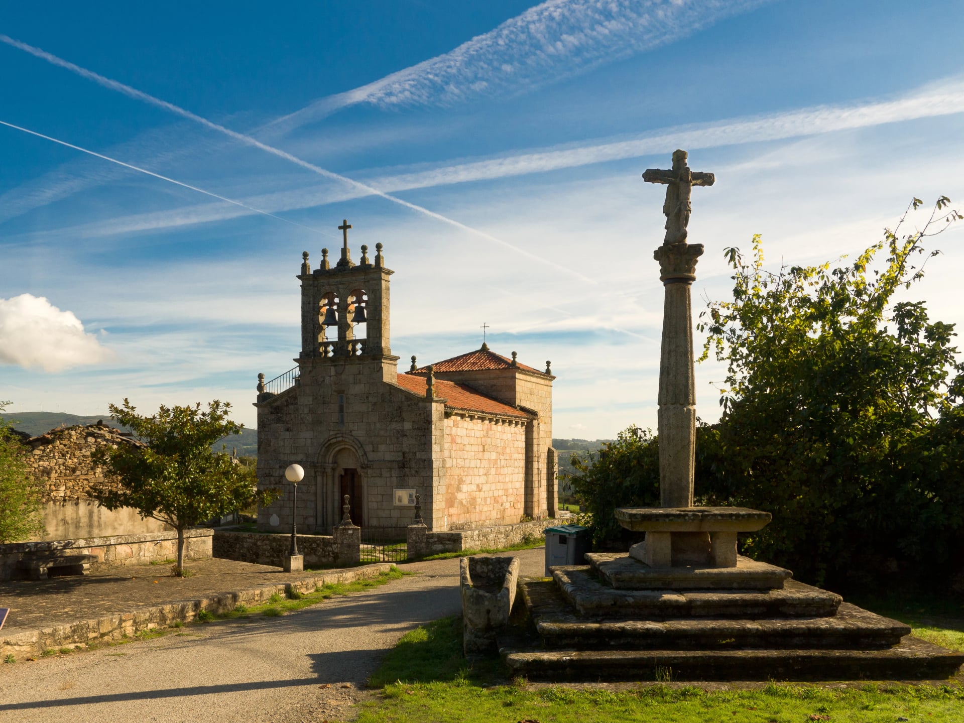 Romanische Kirche des heiligen Jakobus von Taboada