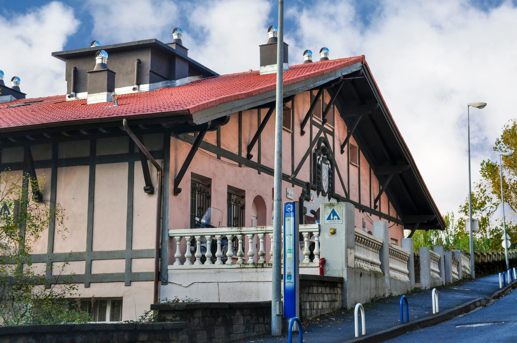 Shelter for pilgrims in San Sebastian