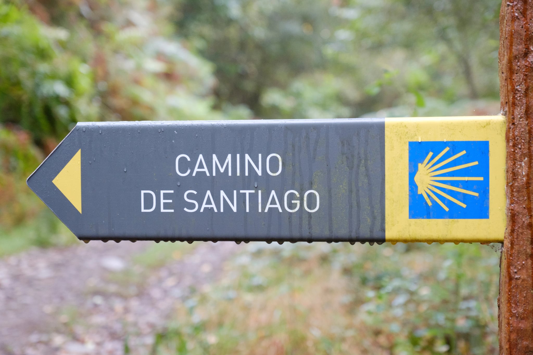 Wegweiser auf dem Weg des heiligen Jakobus