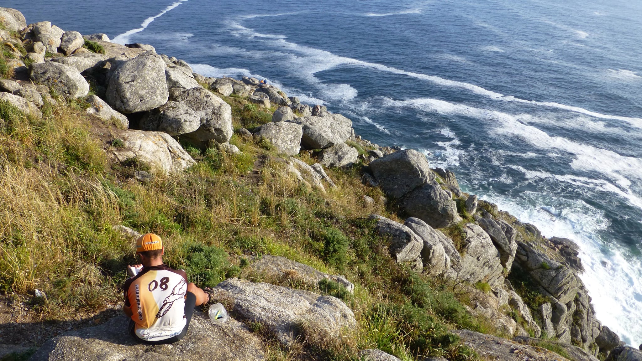 Finisterre. De laatste route van de Camino de Santiago. Galicië, Spanje