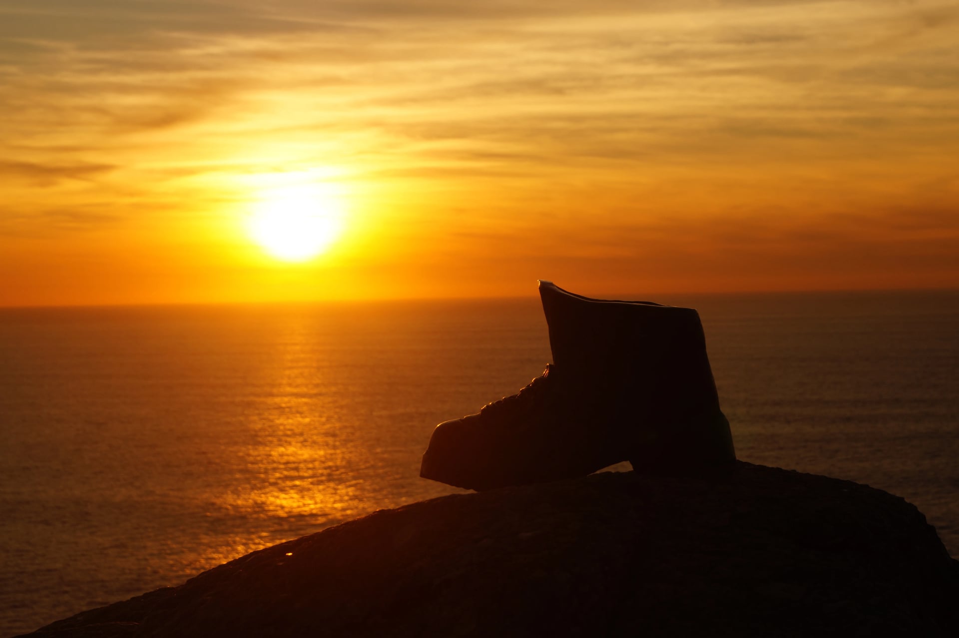 Atardecer Caminho de Santiago