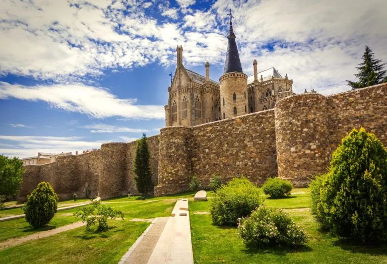 Gaudi Palace in Astorga, Leon, Spain