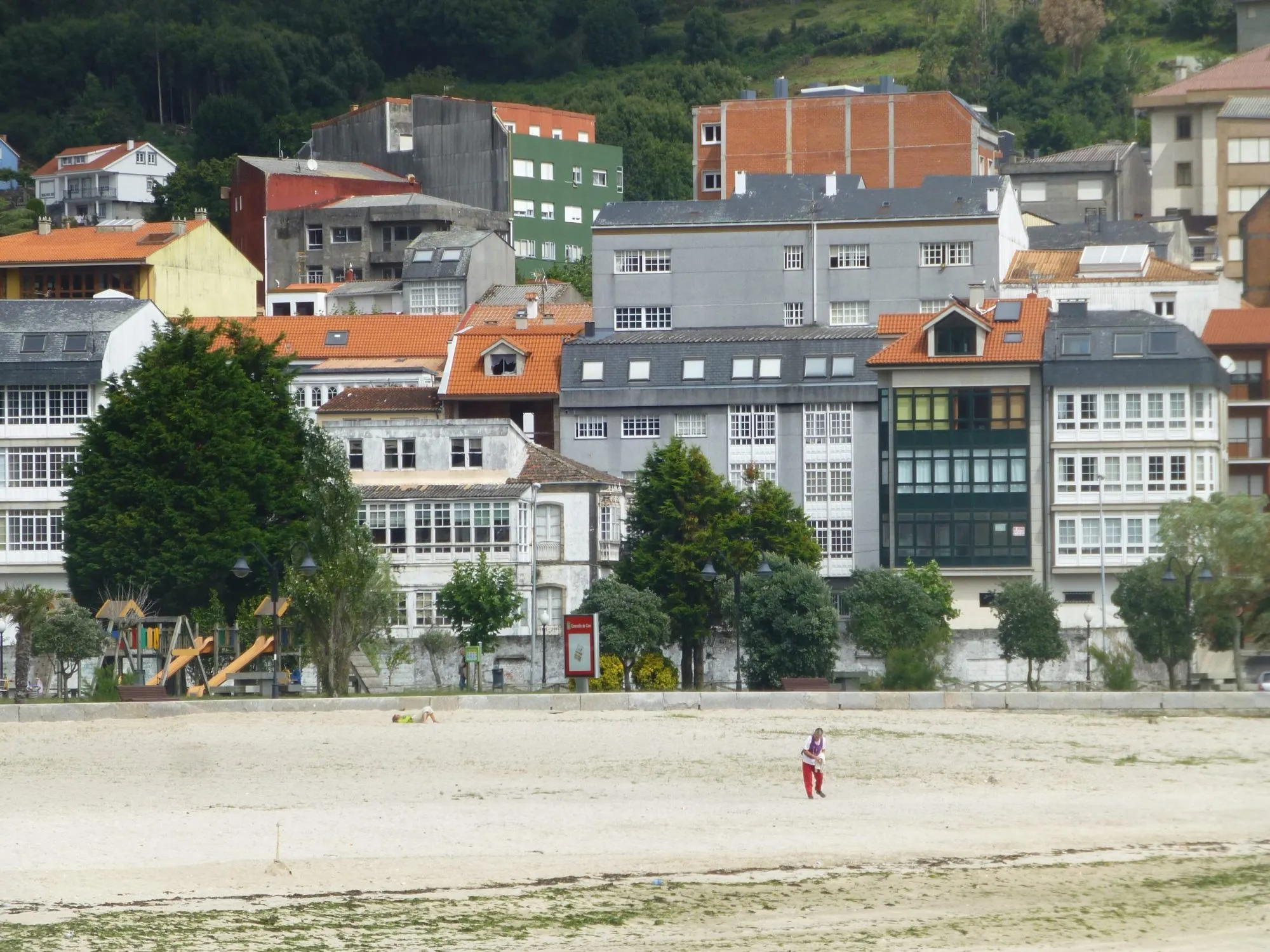 Cee pueblo español junto a Corcubion en la provincia de La Coruña (Galicia,España)