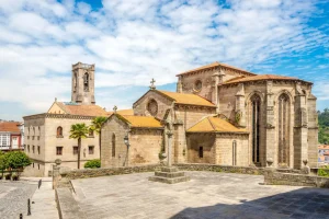 Religious sites along the way of Camino Ingles are numerous
